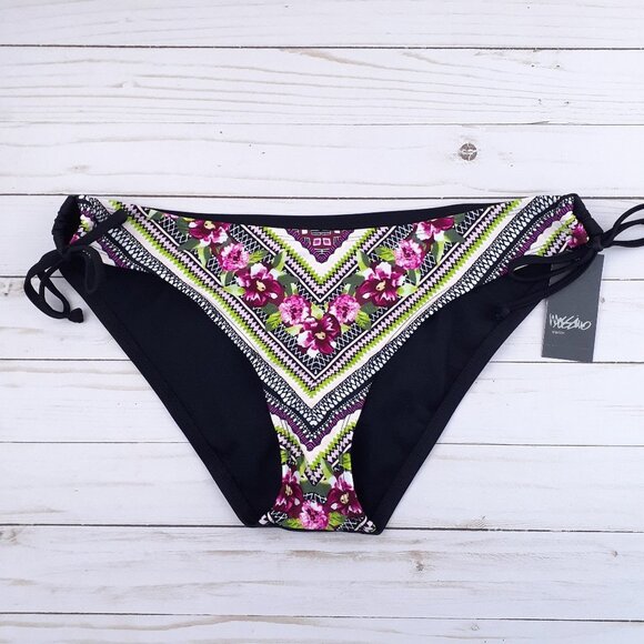 Mossimo Bikini Swim Bottom XL Hipster Floral 87A - Picture 1 of 5